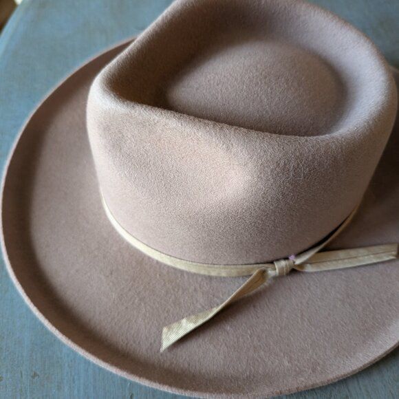 Lack of Color - The Zulu II 2 Rancher Fedora Hat - SZ Small - Sand main image 4